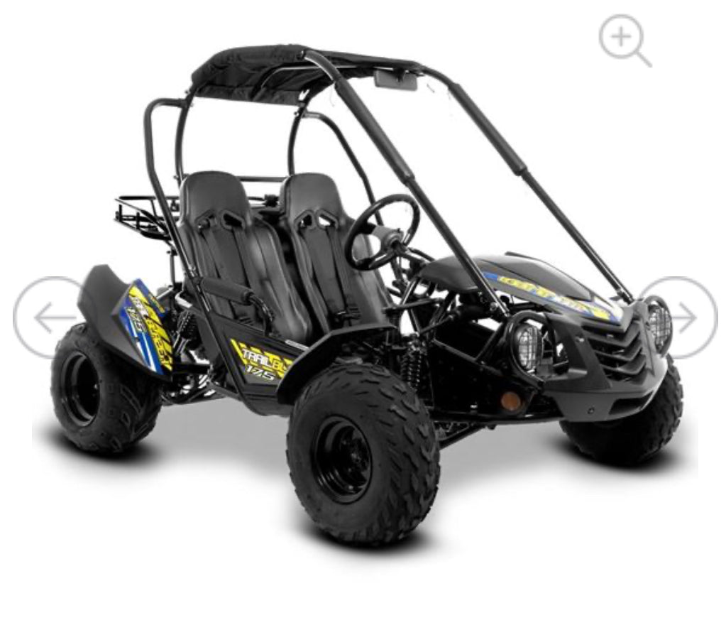 Mud Rocks Trail Blazer 175 Black Off Road Buggy