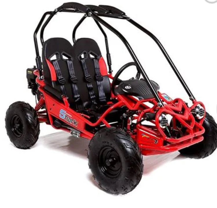 Mud Rocks Shark GT50 156cc Red Mini Off Road Buggy
